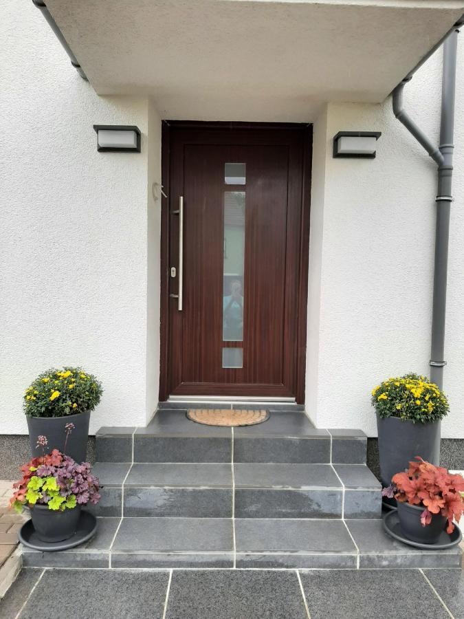 Design Apartment- 24H Self-Check-In - Bis 4 Pers - Parkplatz - Wifi - Balkon -Terrasse - In Direkter Weihernaehe - Radwege Schiffweiler Zewnętrze zdjęcie